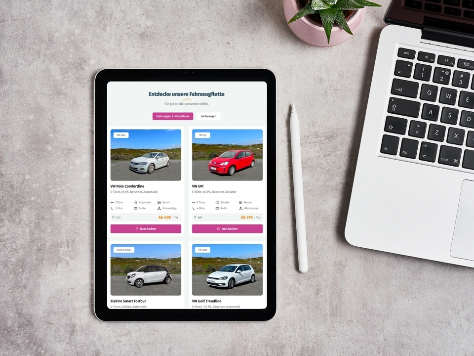 Bookyt Vermietsoftware für Autovermietungen