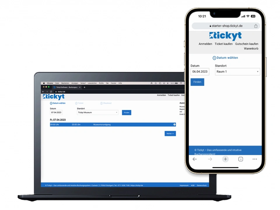 Funktionen von Tickyt